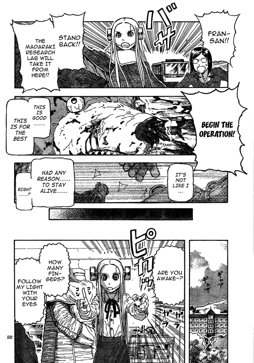 Franken Fran Chapter 21 page 22 - Chapter 21: Attempted Suicide