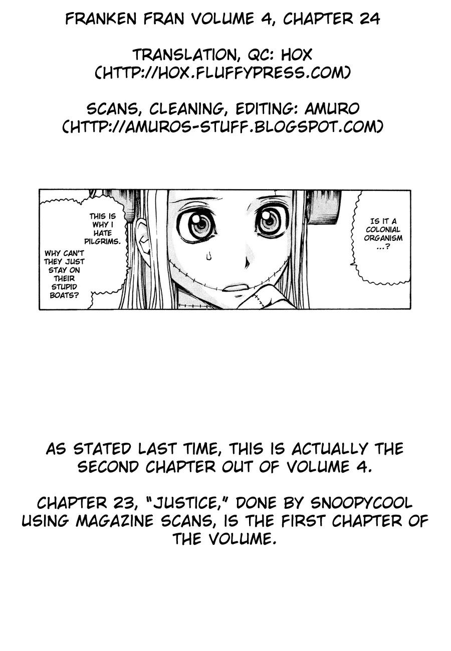 Franken Fran Chapter 24 page 26 - Chapter 24: Immortality