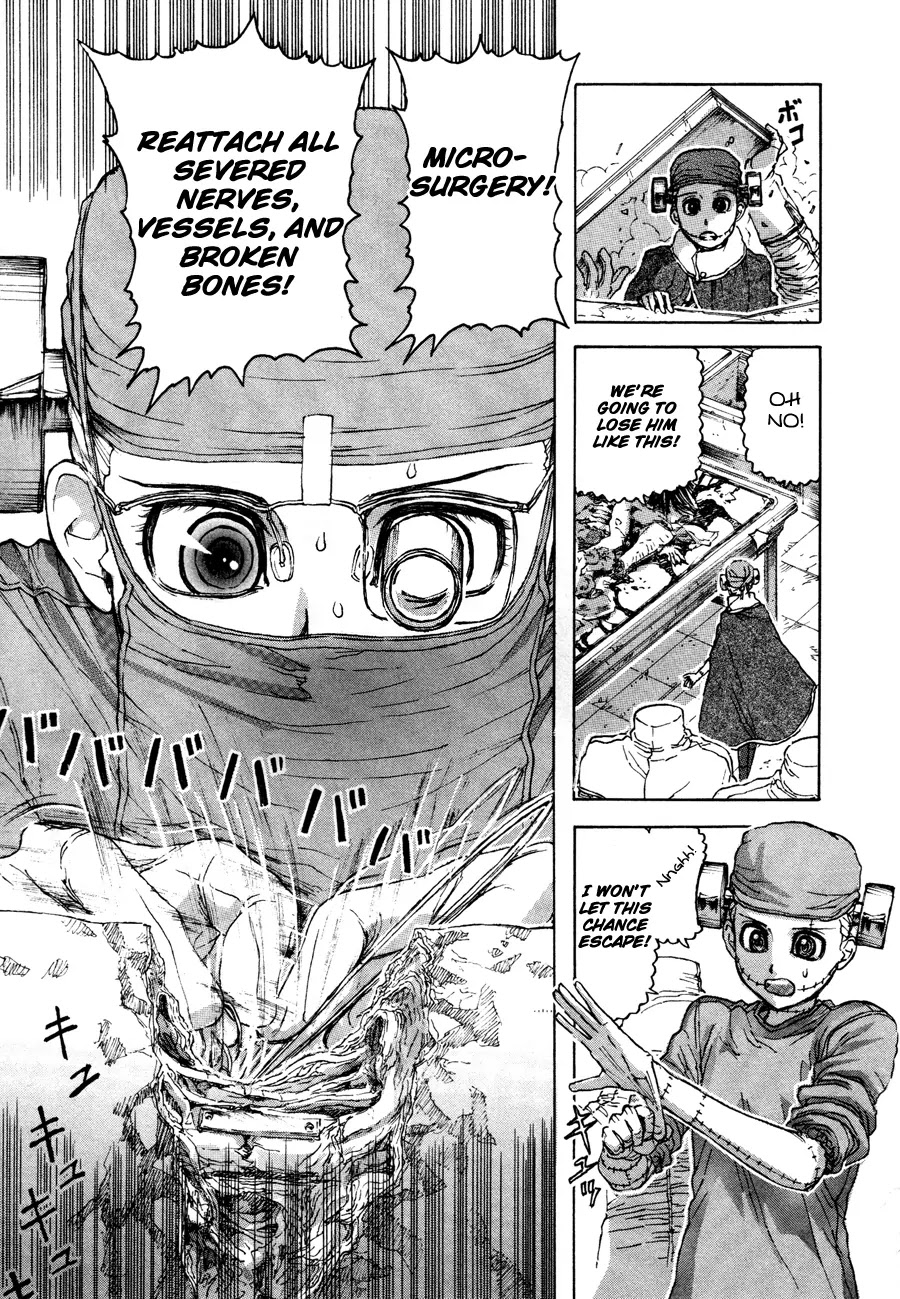 Franken Fran Chapter 28 page 17 - Chapter 28: A Very Lucky Man