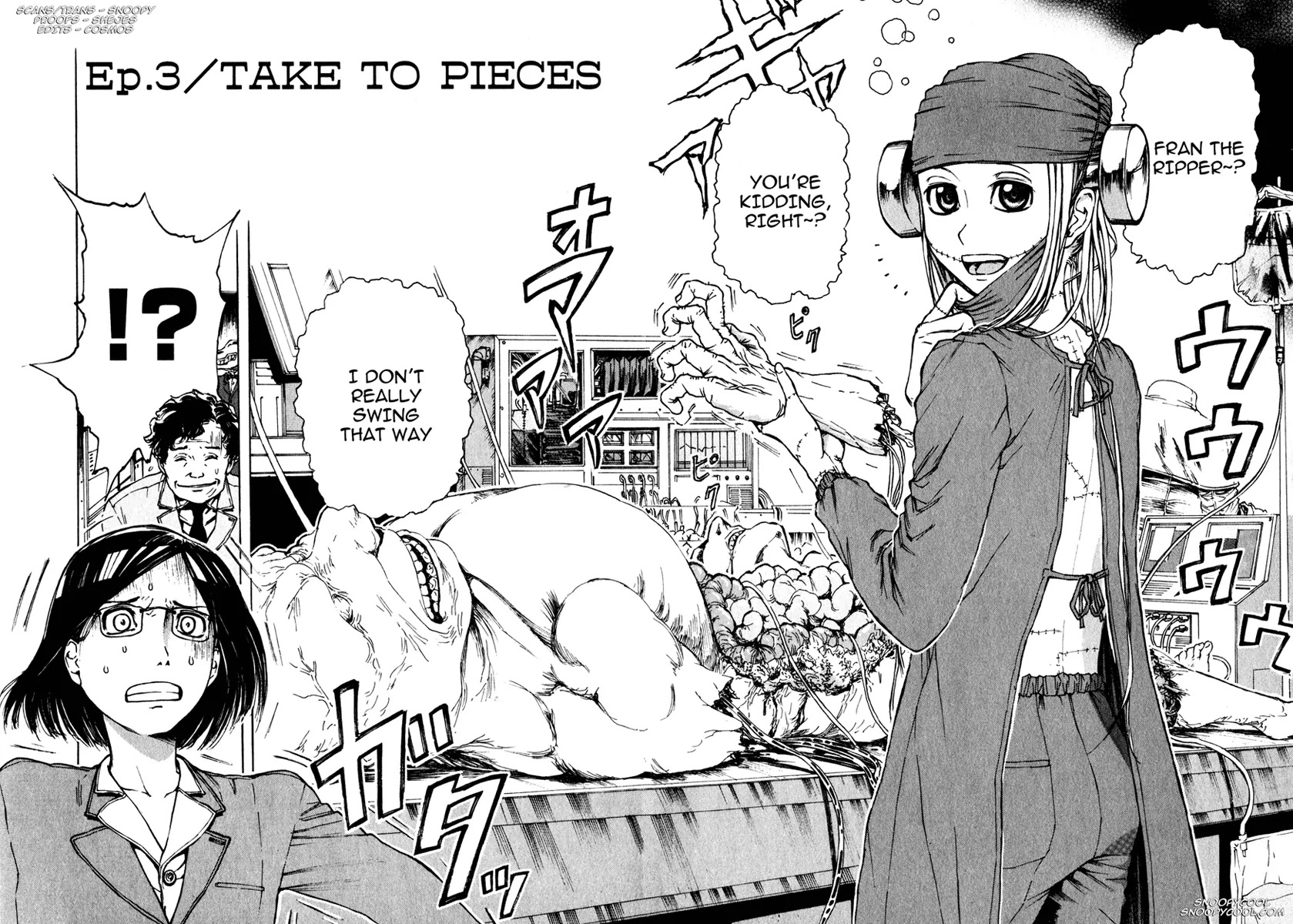 Franken Fran Chapter 3 page 2 - Chapter 3: Take to Pieces