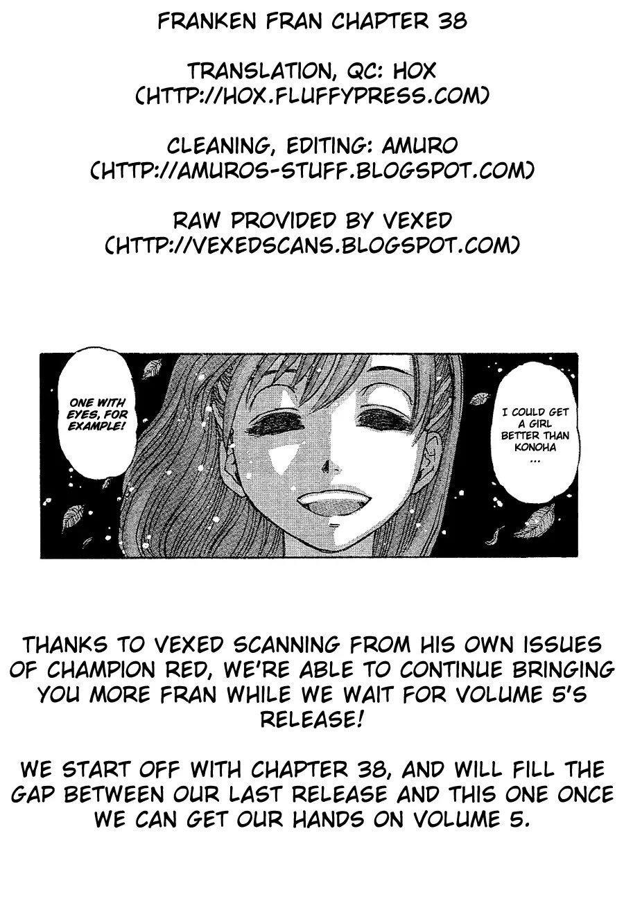 Franken Fran Chapter 38 page 23 - Chapter 38: Imaginary Self