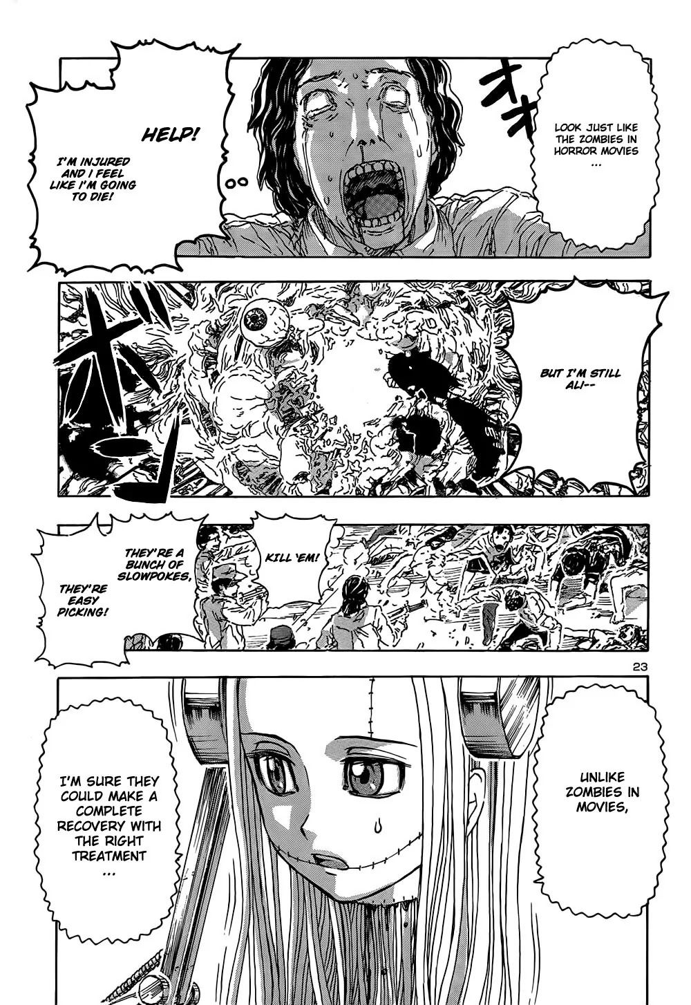 Franken Fran Chapter 47 page 21 - Chapter 47: Living Dead