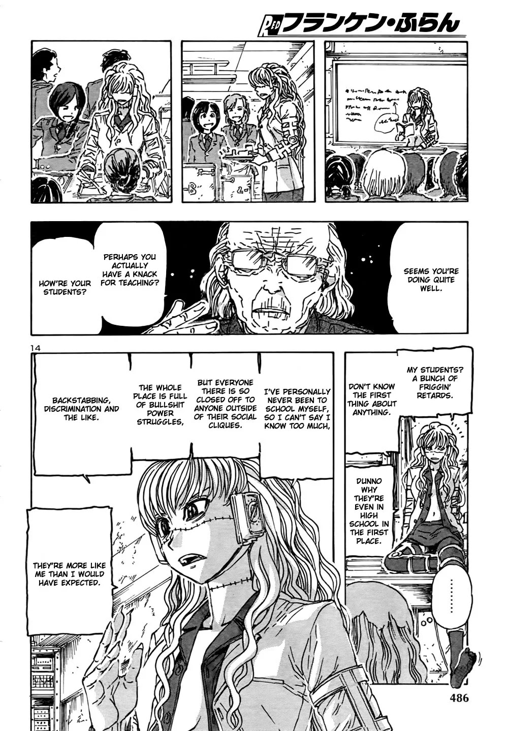 Franken Fran Chapter 49 page 13 - Chapter 49: Teacher