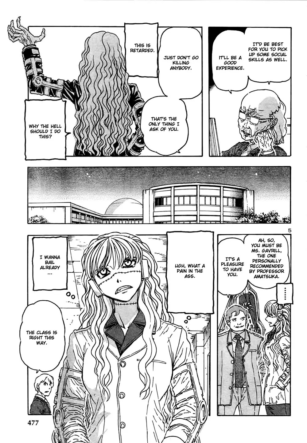 Franken Fran Chapter 49 page 4 - Chapter 49: Teacher