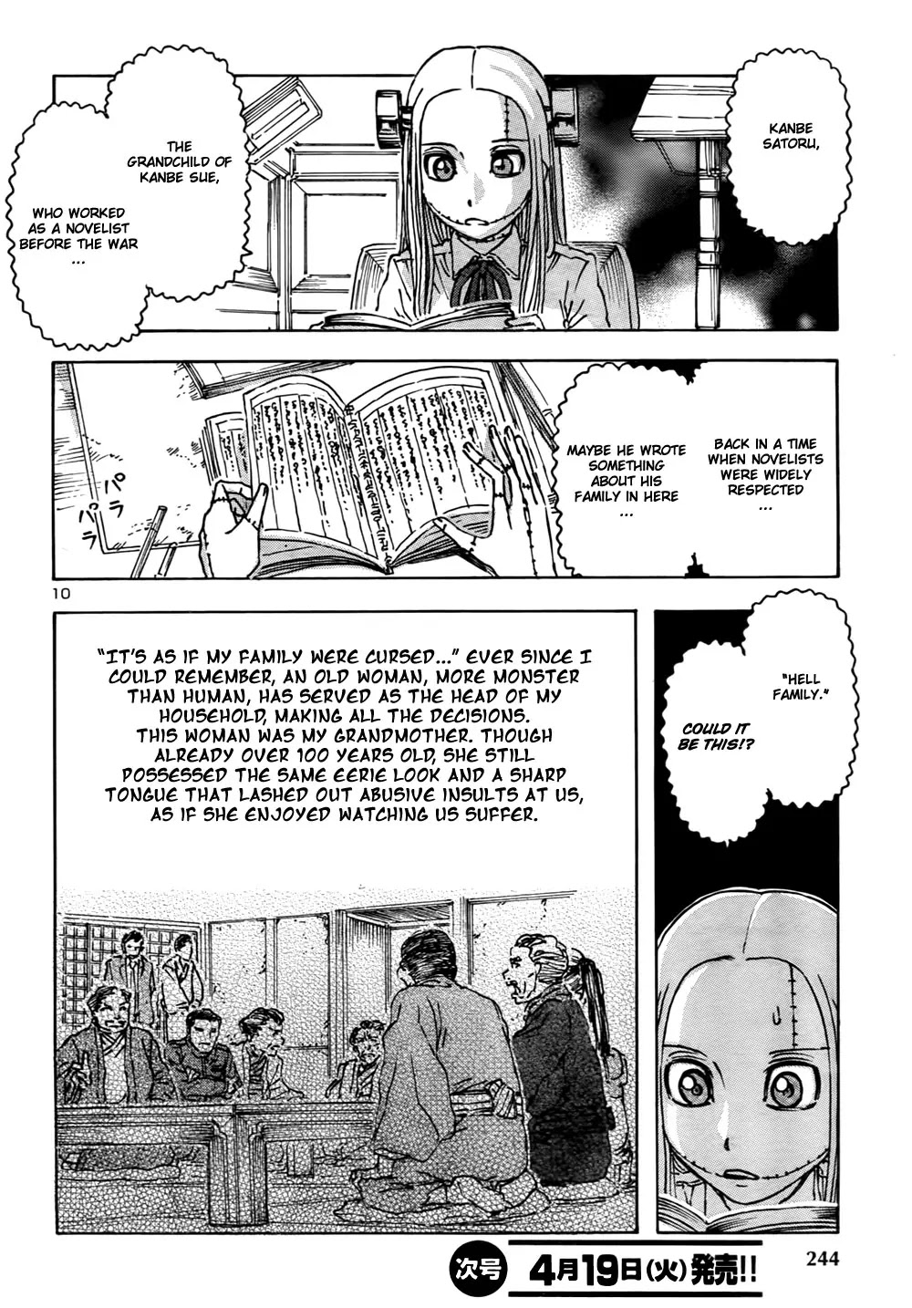 Franken Fran Chapter 50 page 10 - Chapter 50 : Longevity