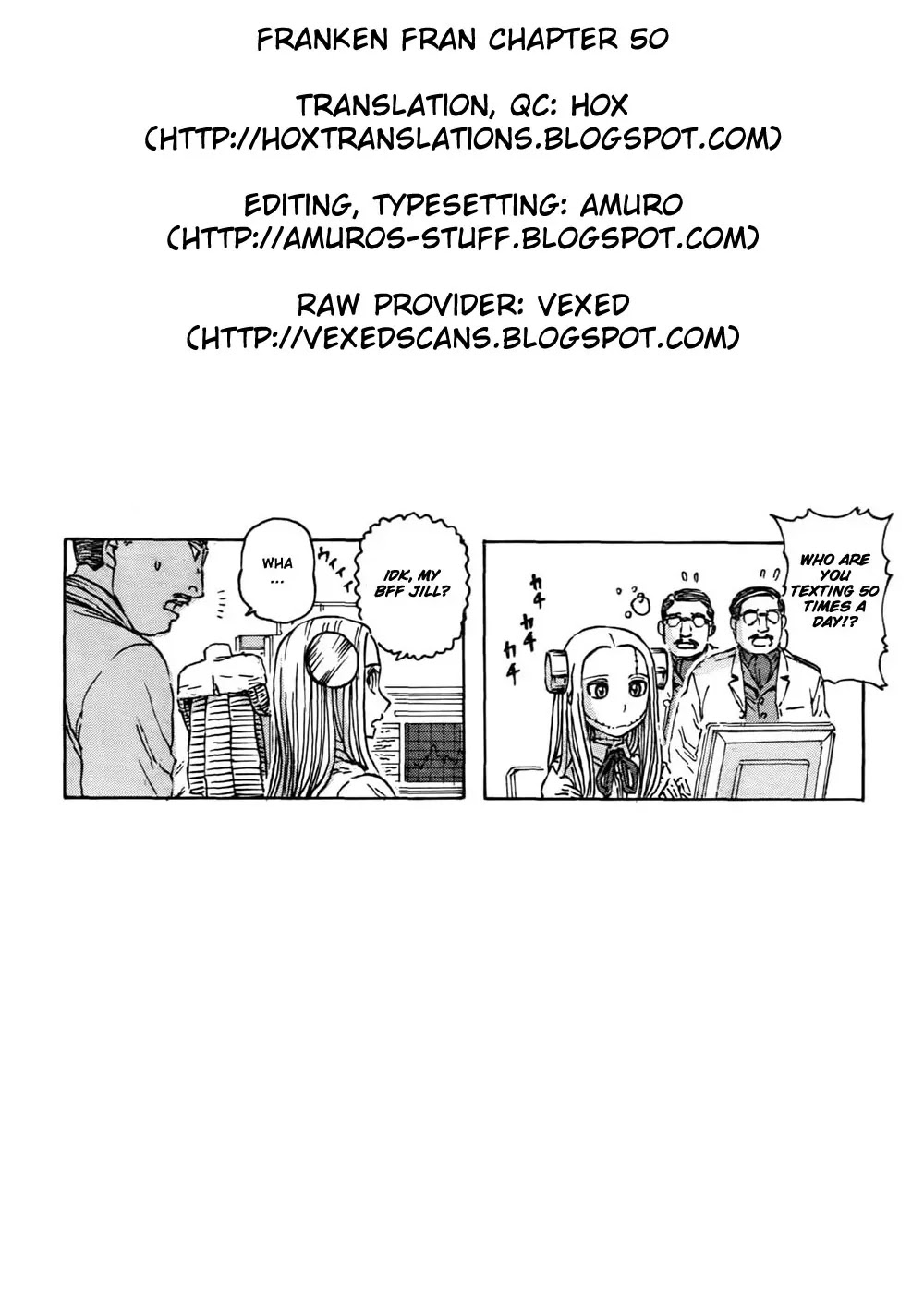 Franken Fran Chapter 50 page 25 - Chapter 50 : Longevity