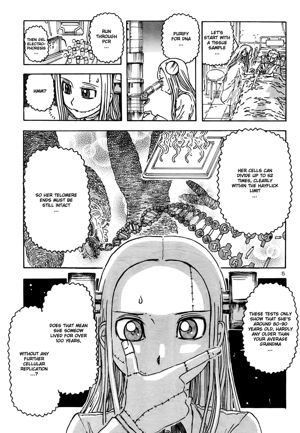Franken Fran Chapter 50 page 5 - Chapter 50 : Longevity