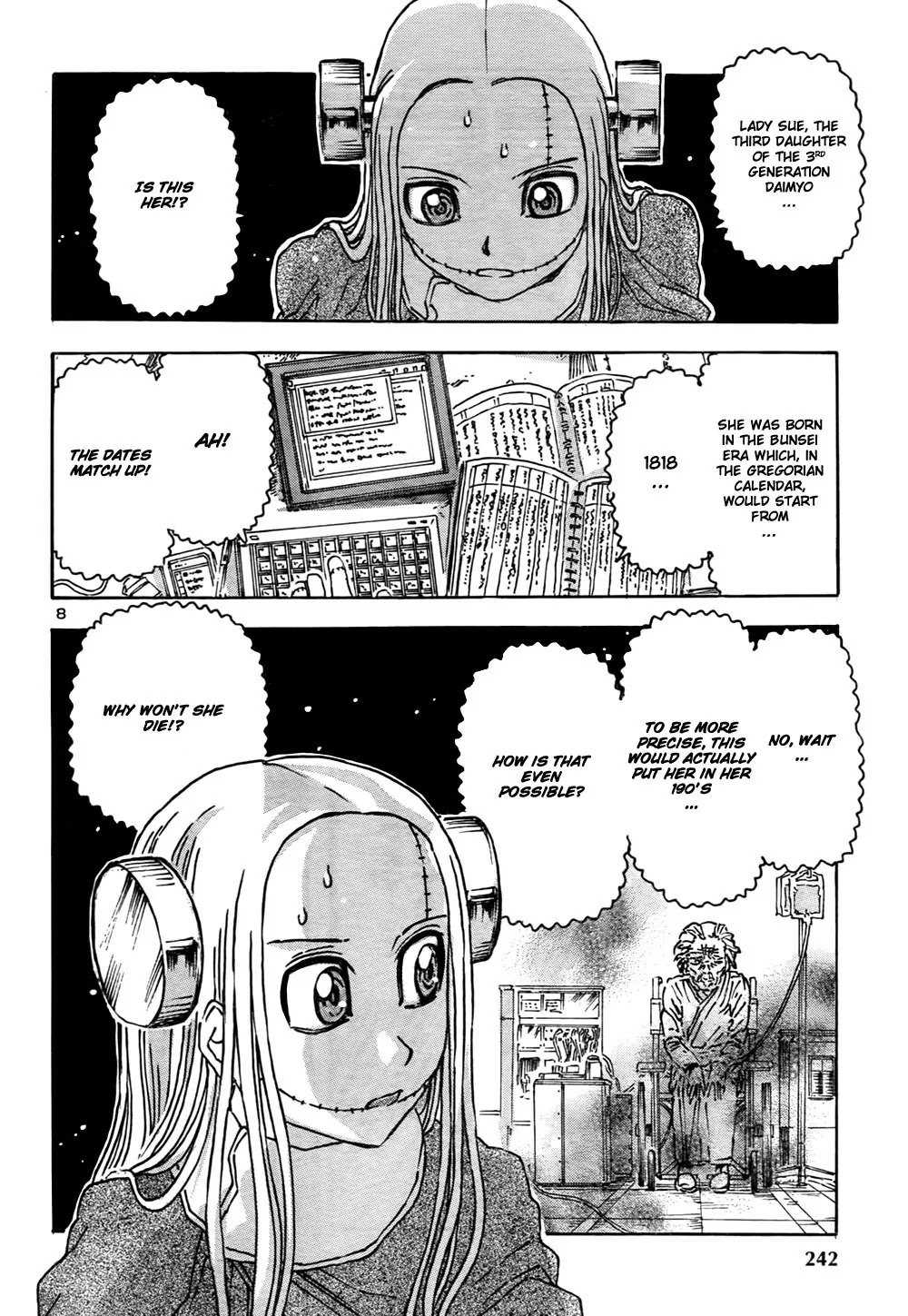 Franken Fran Chapter 50 page 8 - Chapter 50 : Longevity