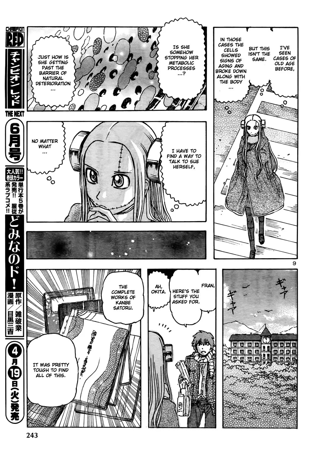 Franken Fran Chapter 50 page 9 - Chapter 50 : Longevity