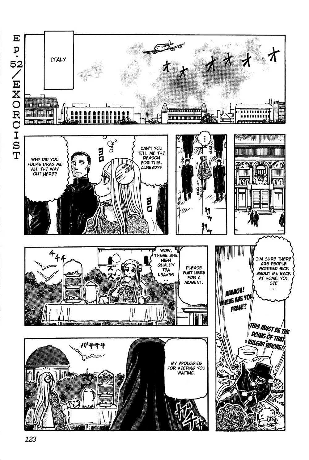 Franken Fran Chapter 52 page 1 - Chapter 52 : Exorcist