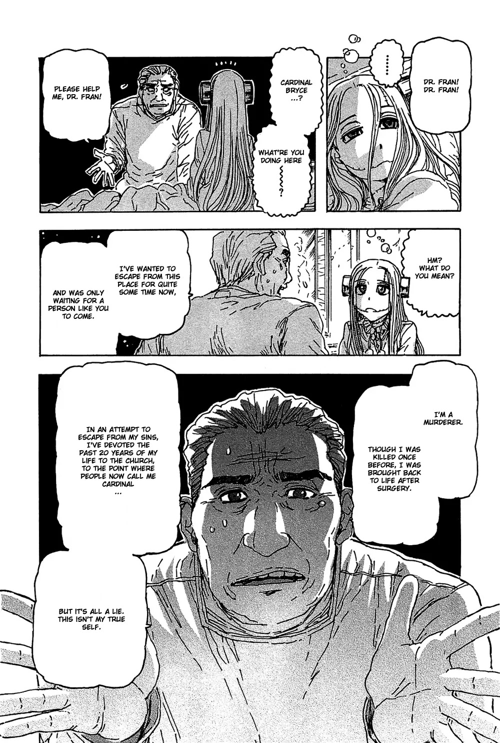 Franken Fran Chapter 52 page 15 - Chapter 52 : Exorcist