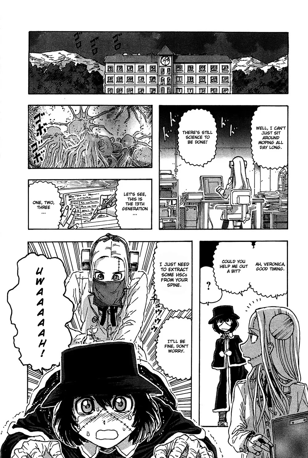 Franken Fran Chapter 53 page 6 - Chapter 53 : Octopus
