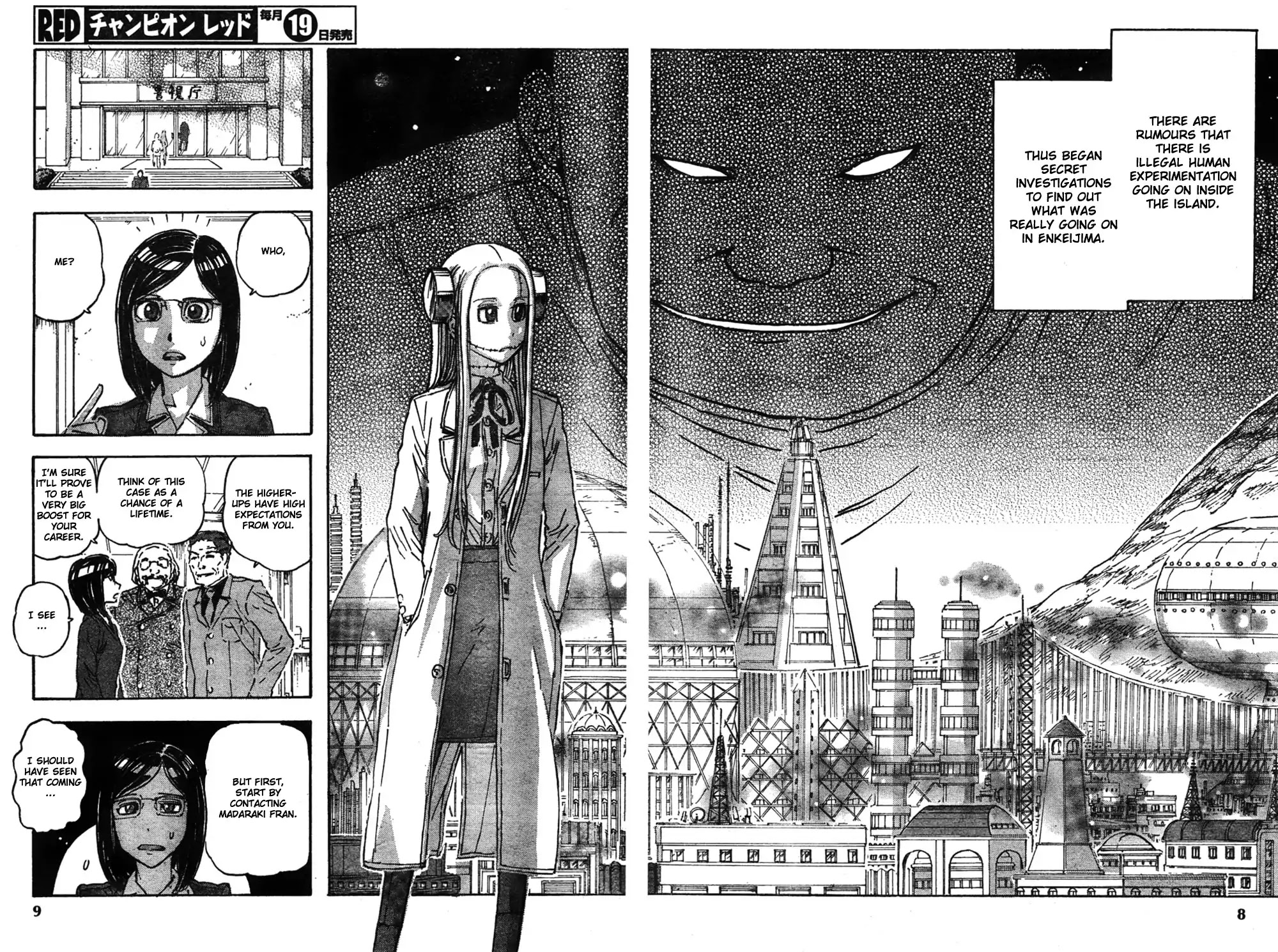Franken Fran Chapter 54 page 6 - Chapter 54: The Panoramic Island