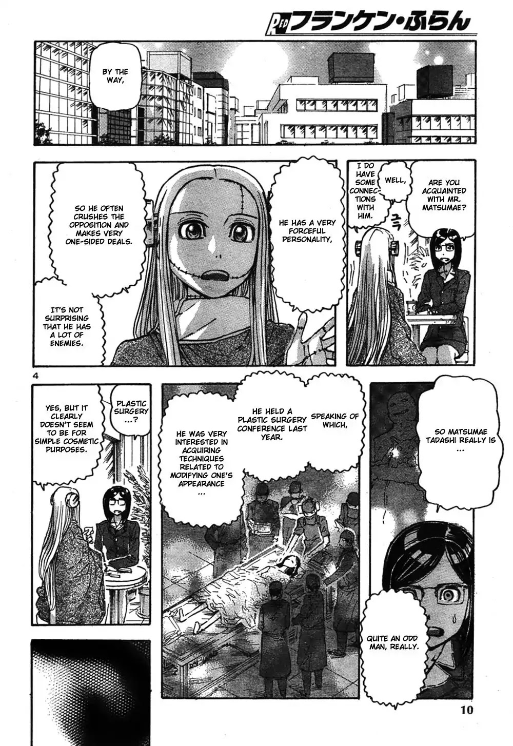 Franken Fran Chapter 54 page 7 - Chapter 54: The Panoramic Island