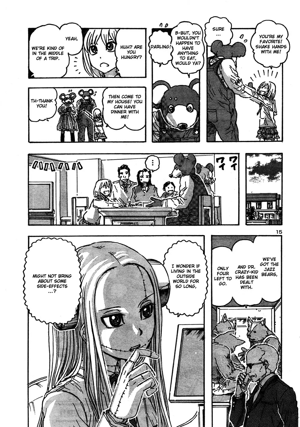 Franken Fran Chapter 56 page 14 - Chapter 56: Rolling World 2