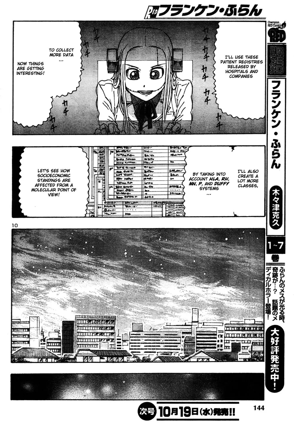 Franken Fran Chapter 57 page 10 - Chapter 57: Blood Type