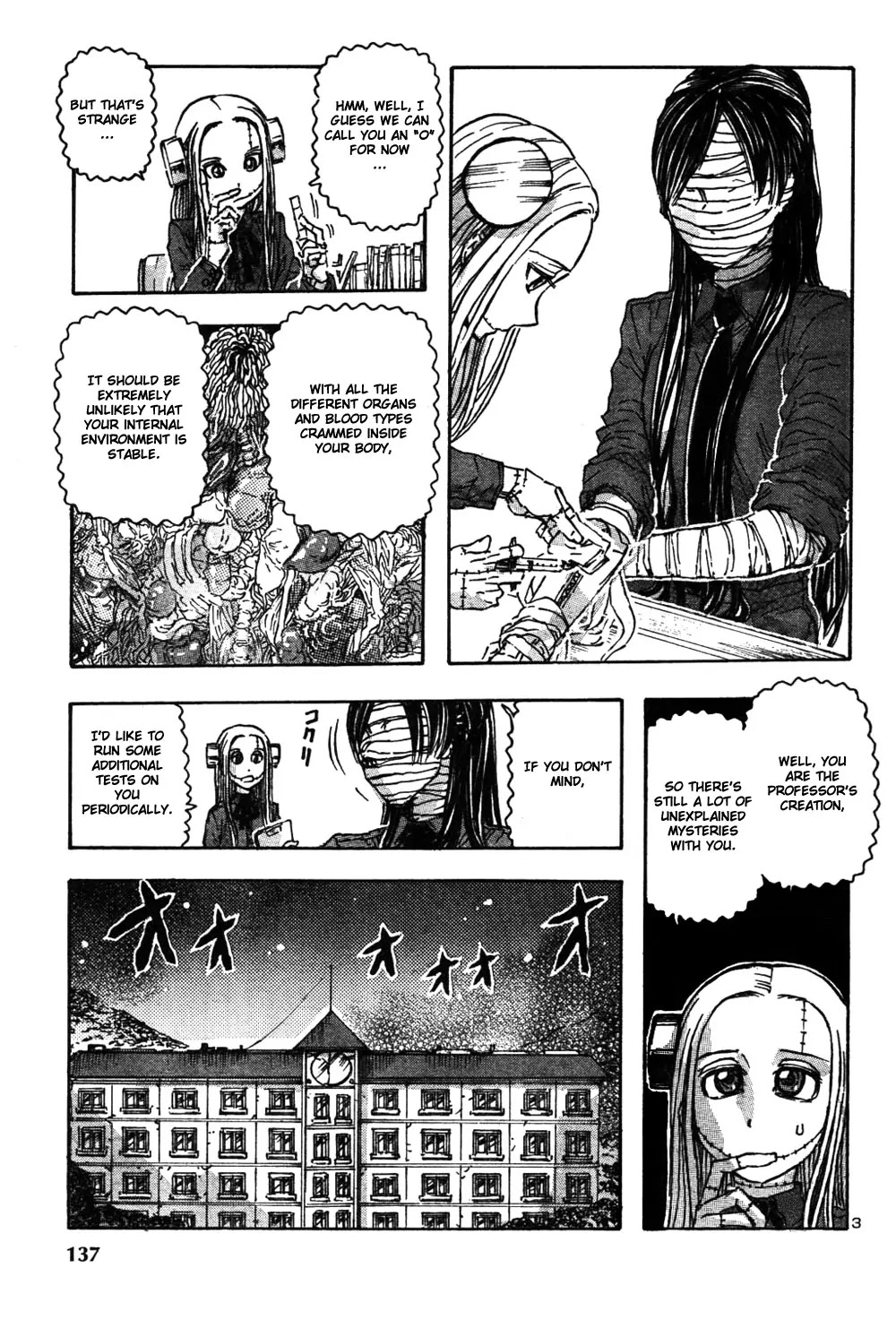 Franken Fran Chapter 57 page 3 - Chapter 57: Blood Type