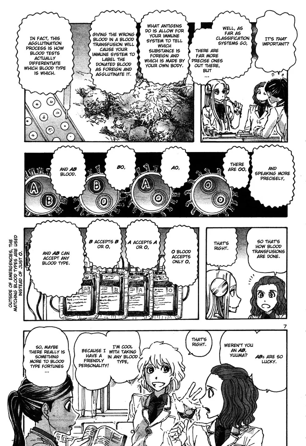 Franken Fran Chapter 57 page 7 - Chapter 57: Blood Type