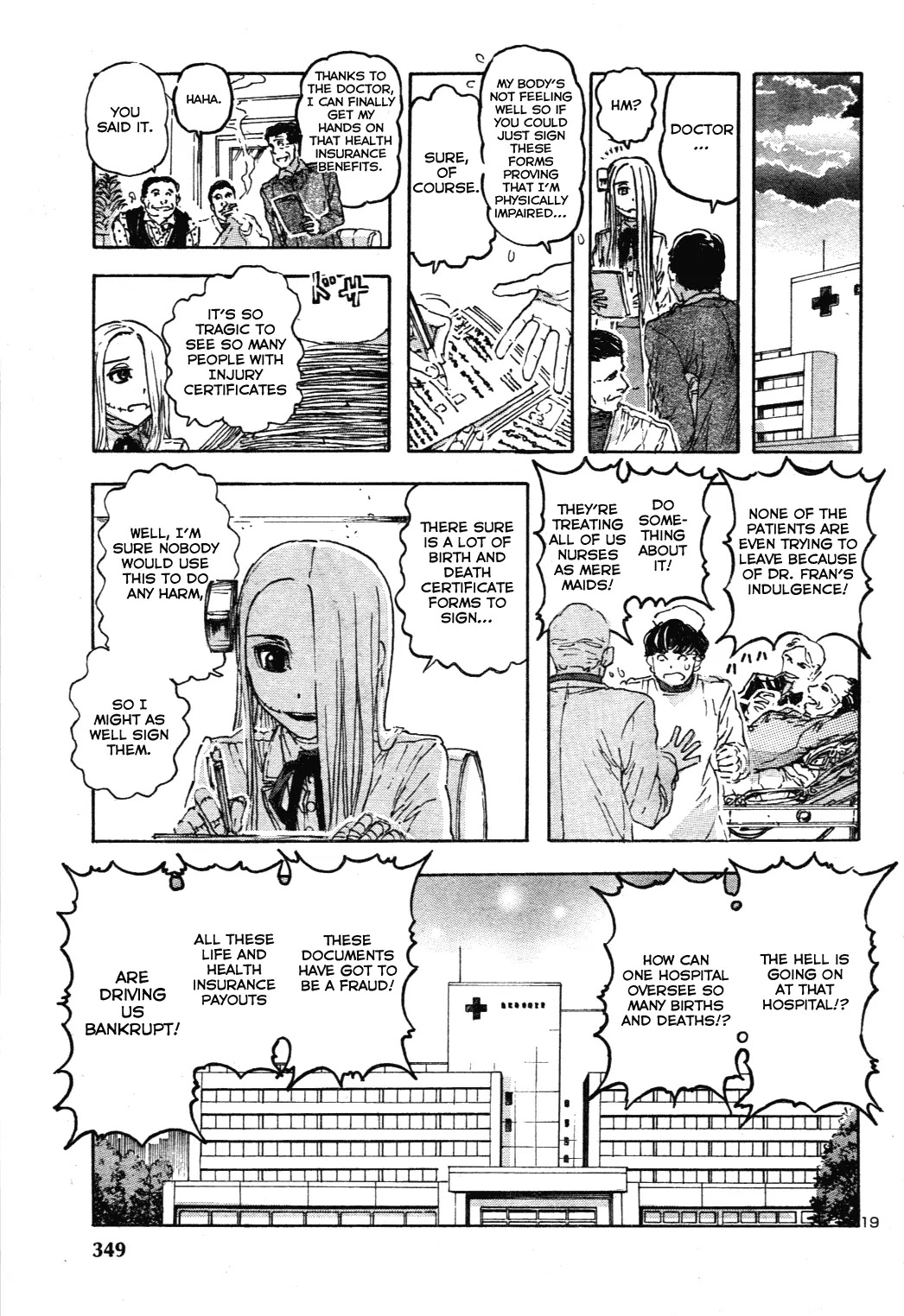 Franken Fran Chapter 60 page 18 - Chapter 60: Right And Left