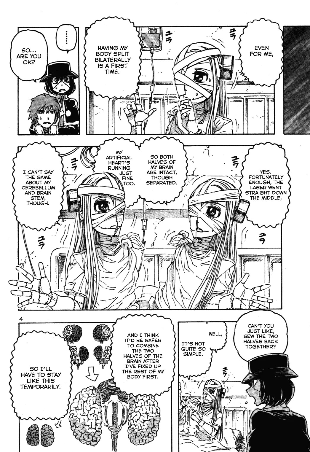 Franken Fran Chapter 60 page 3 - Chapter 60: Right And Left