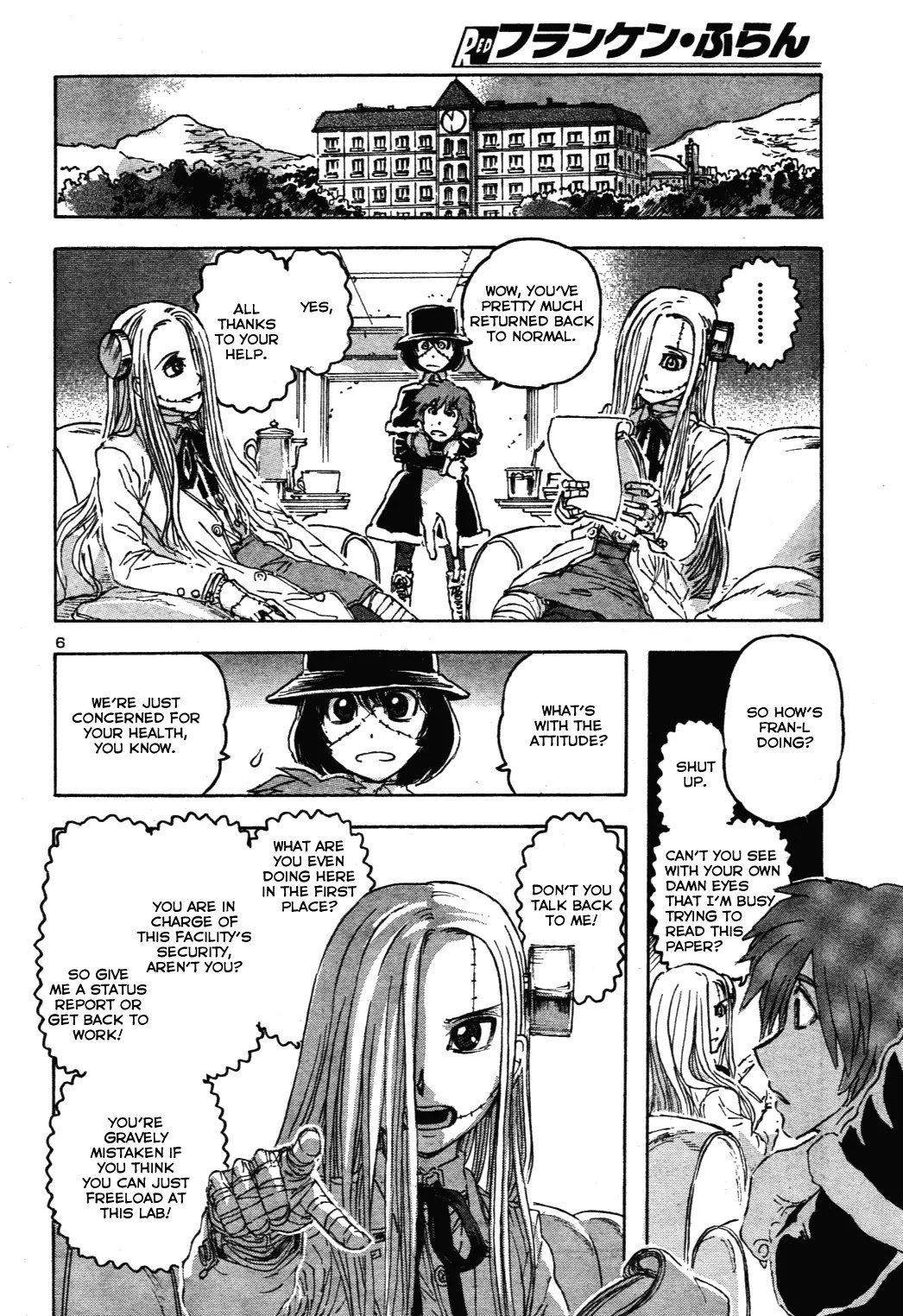 Franken Fran Chapter 60 page 5 - Chapter 60: Right And Left