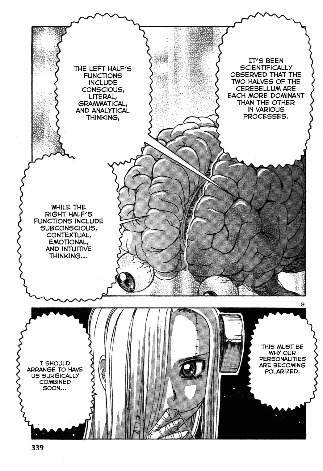 Franken Fran Chapter 60 page 8 - Chapter 60: Right And Left
