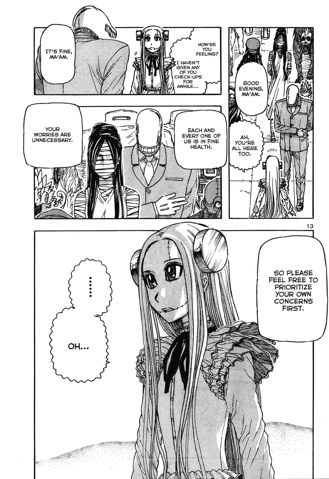 Franken Fran Chapter 61 page 13 - Chapter 61: Last Episode/Dream [End]