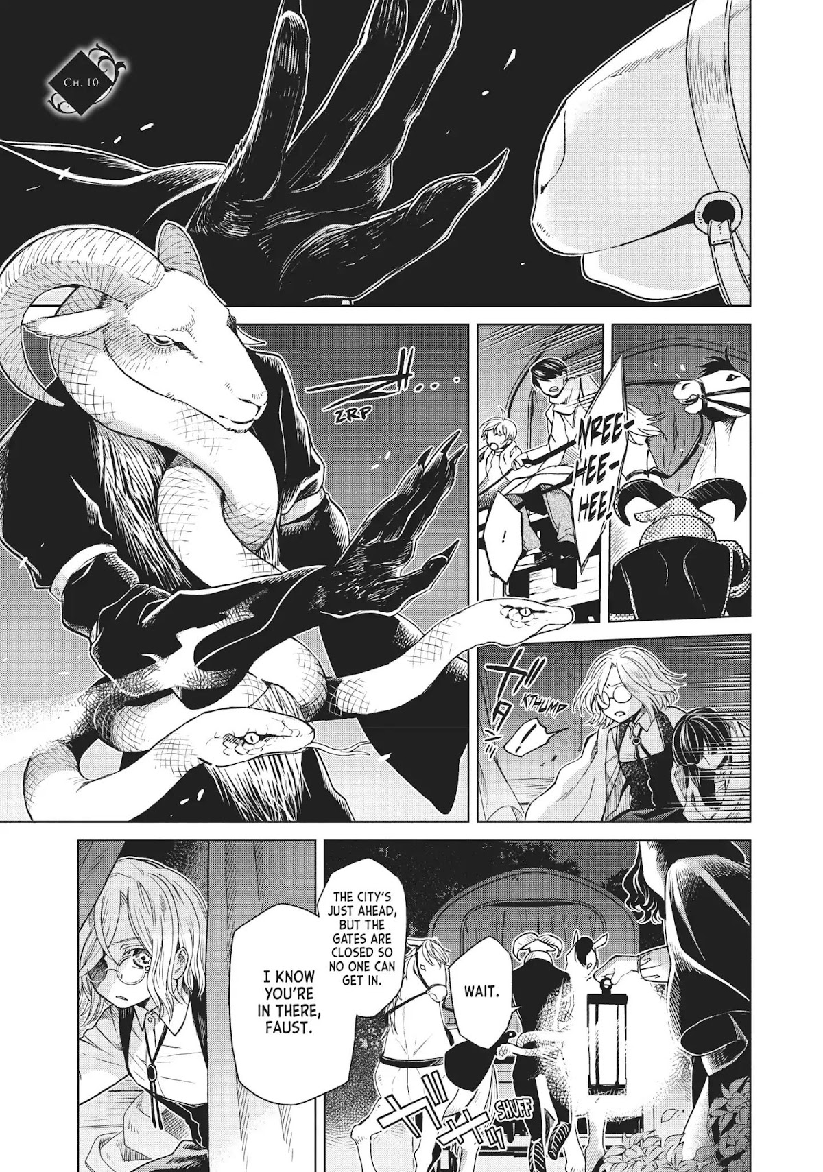 Frau Faust Chapter 10 page 1 - Chapter 10