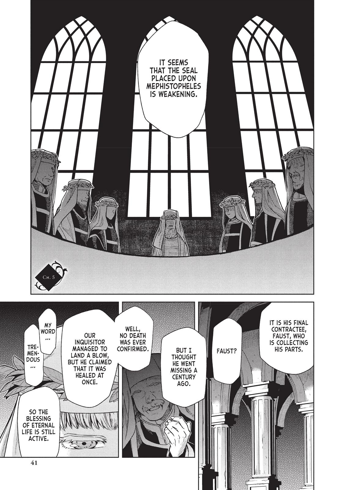 Frau Faust Chapter 5 page 1 - Chapter 5