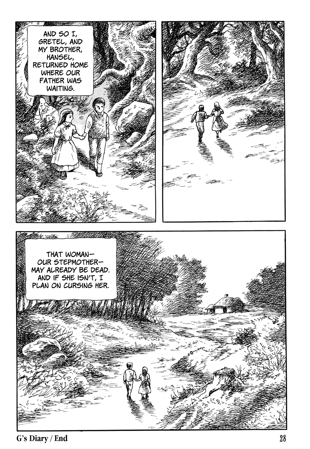 Frau Trude – Grimm-Adjacent Tales Chapter 1 page 28 - Chapter 1: G's Diary