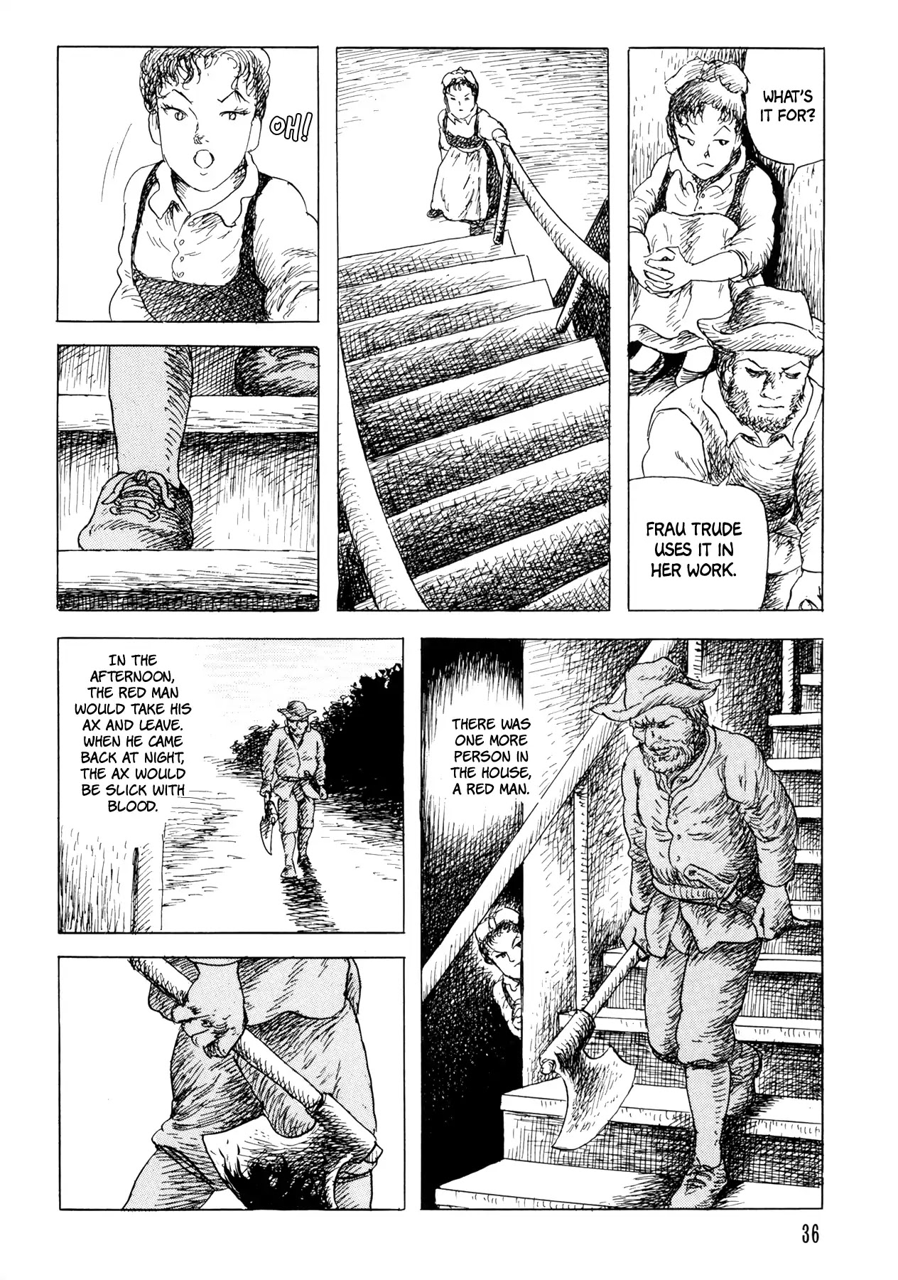Frau Trude – Grimm-Adjacent Tales Chapter 2 page 8 - Chapter 2: Frau Trude