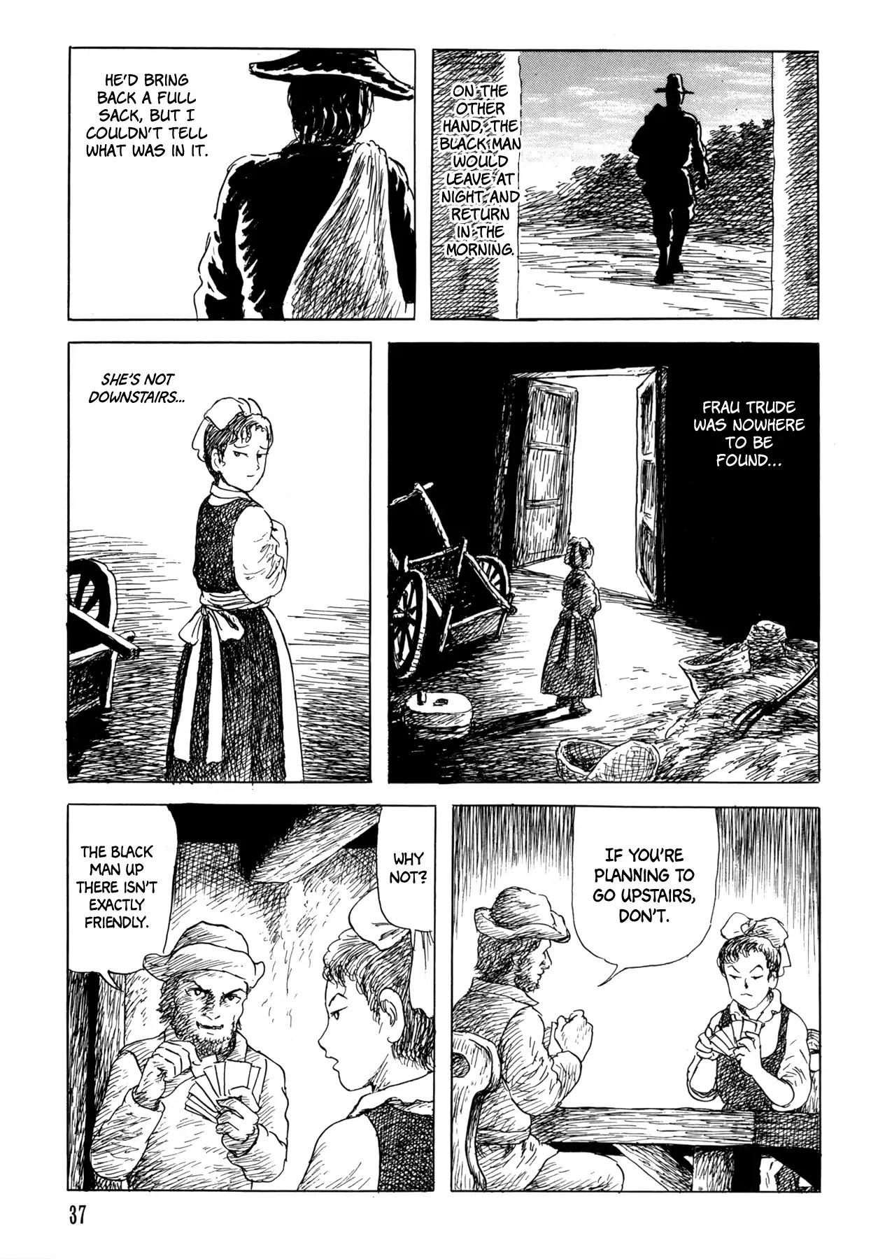 Frau Trude – Grimm-Adjacent Tales Chapter 2 page 9 - Chapter 2: Frau Trude