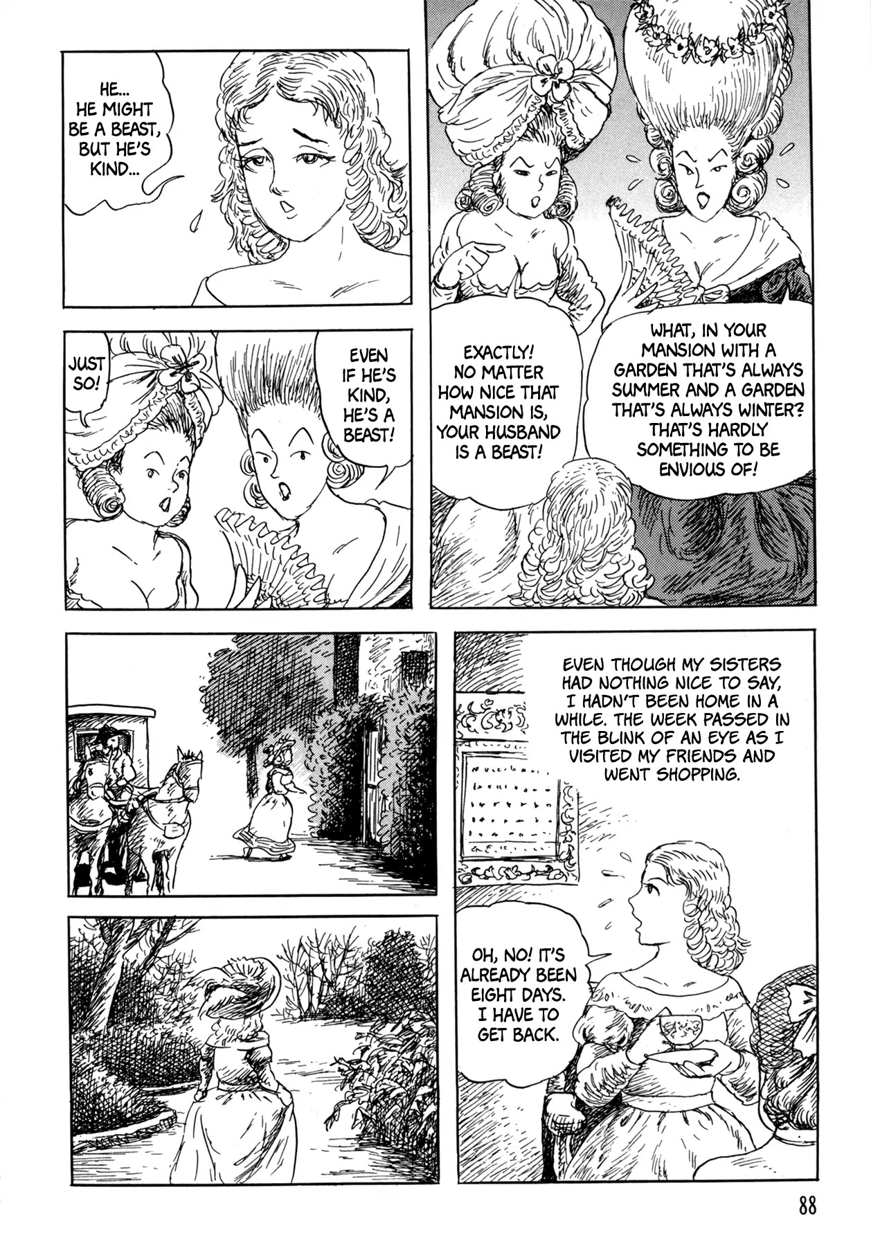Frau Trude – Grimm-Adjacent Tales Chapter 3 page 12 - Chapter 3: The Summer and Winter Garden