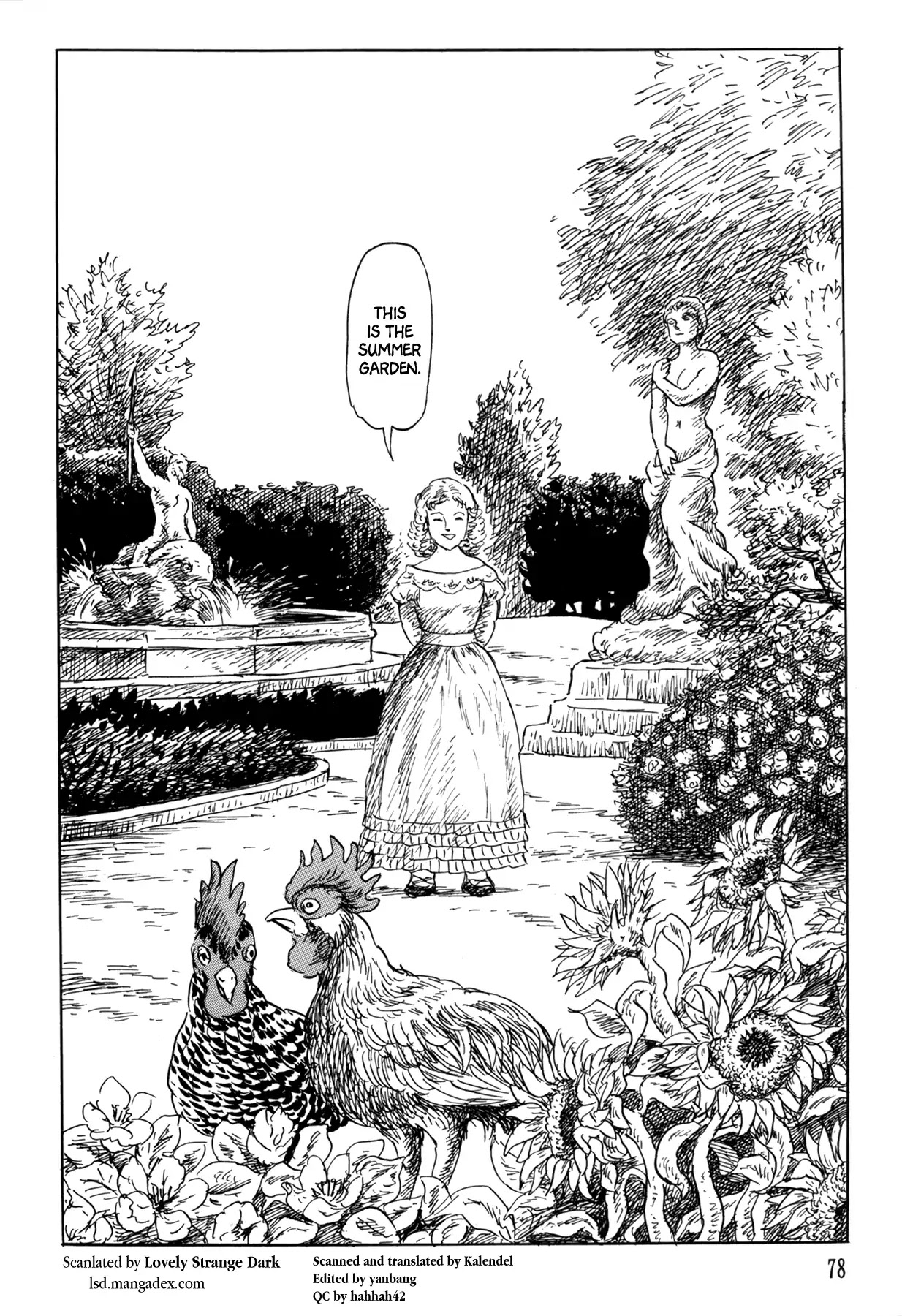 Frau Trude – Grimm-Adjacent Tales Chapter 3 page 2 - Chapter 3: The Summer and Winter Garden