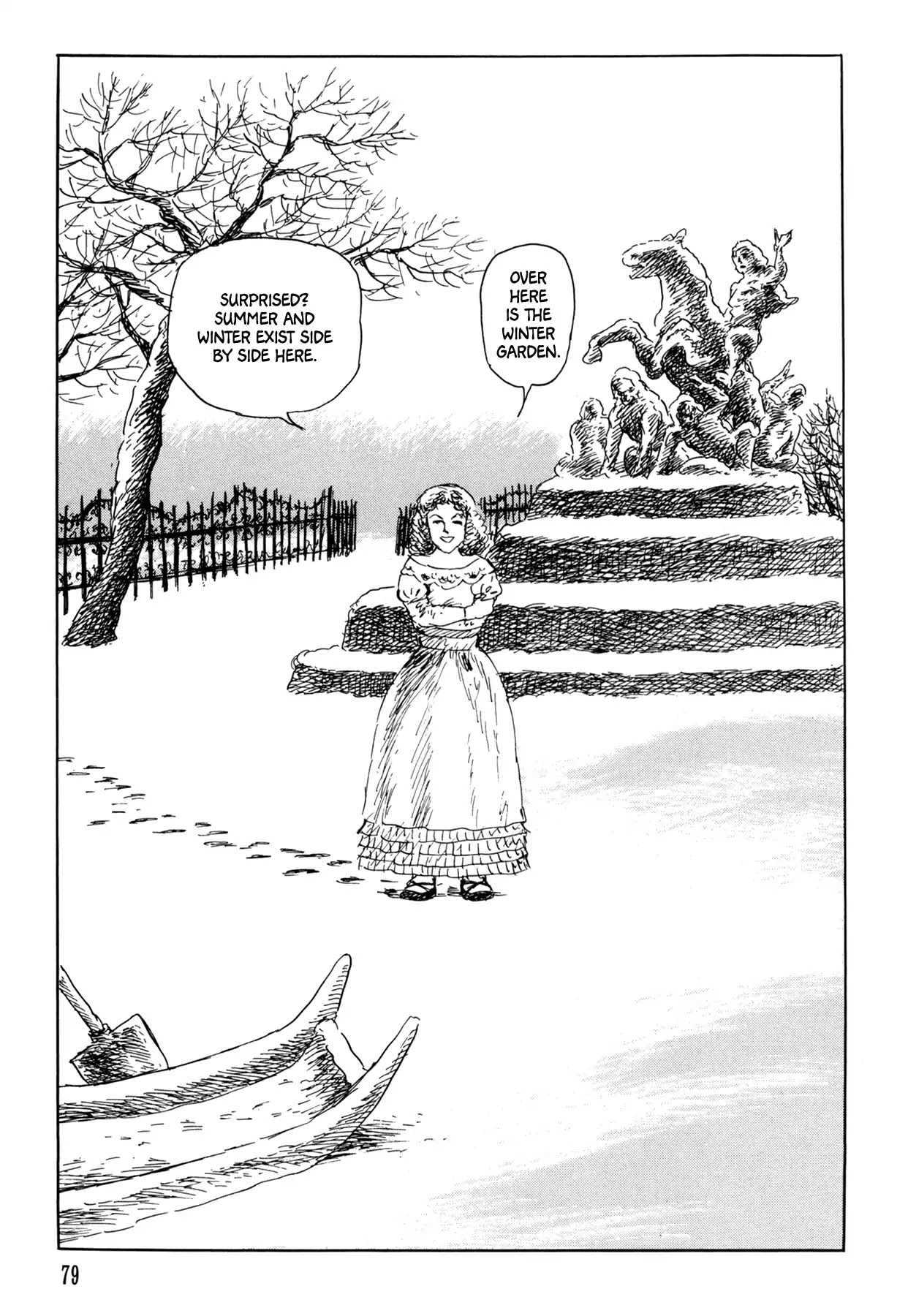 Frau Trude – Grimm-Adjacent Tales Chapter 3 page 3 - Chapter 3: The Summer and Winter Garden