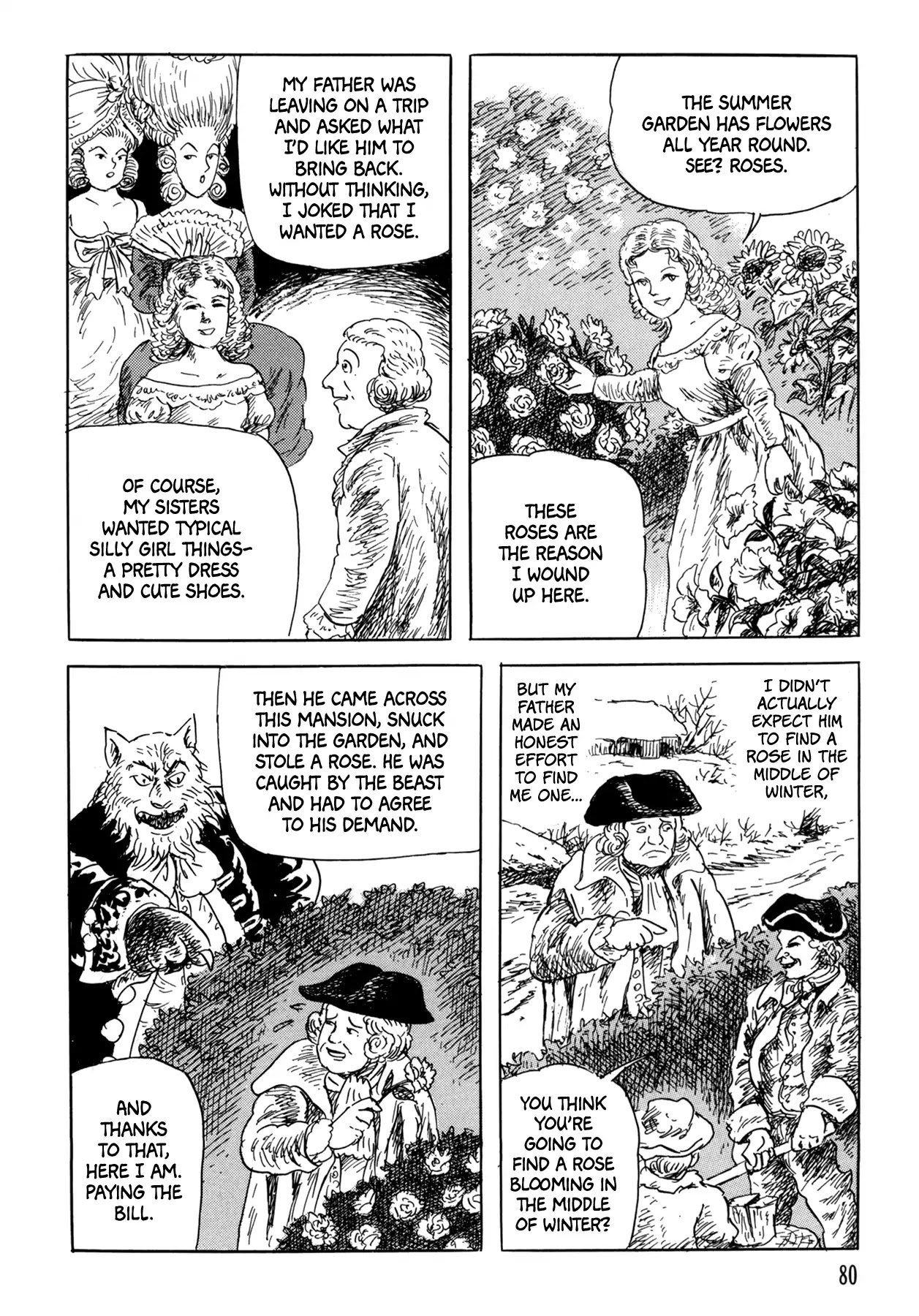Frau Trude – Grimm-Adjacent Tales Chapter 3 page 4 - Chapter 3: The Summer and Winter Garden
