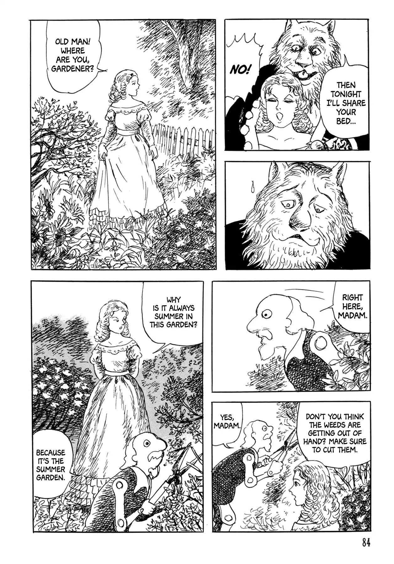 Frau Trude – Grimm-Adjacent Tales Chapter 3 page 8 - Chapter 3: The Summer and Winter Garden