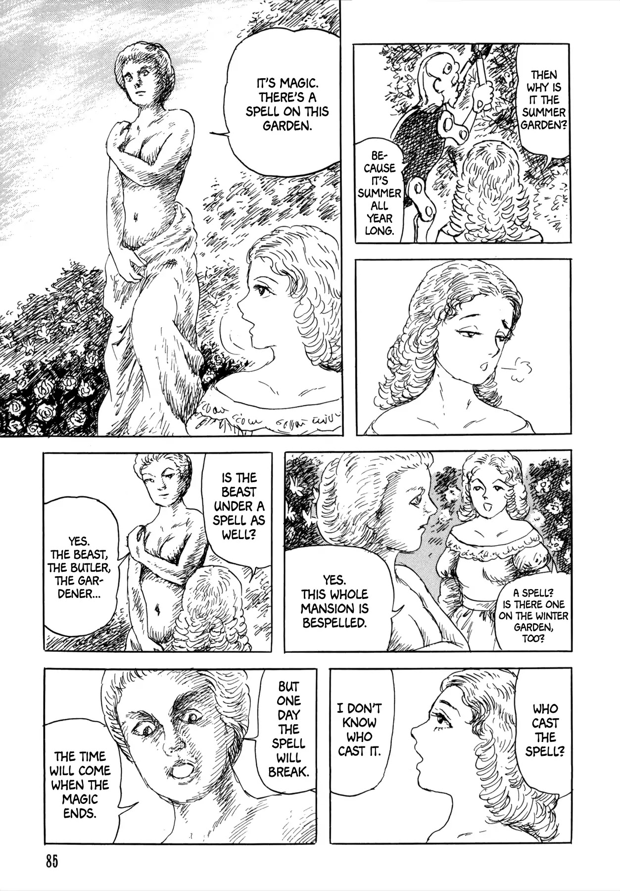 Frau Trude – Grimm-Adjacent Tales Chapter 3 page 9 - Chapter 3: The Summer and Winter Garden