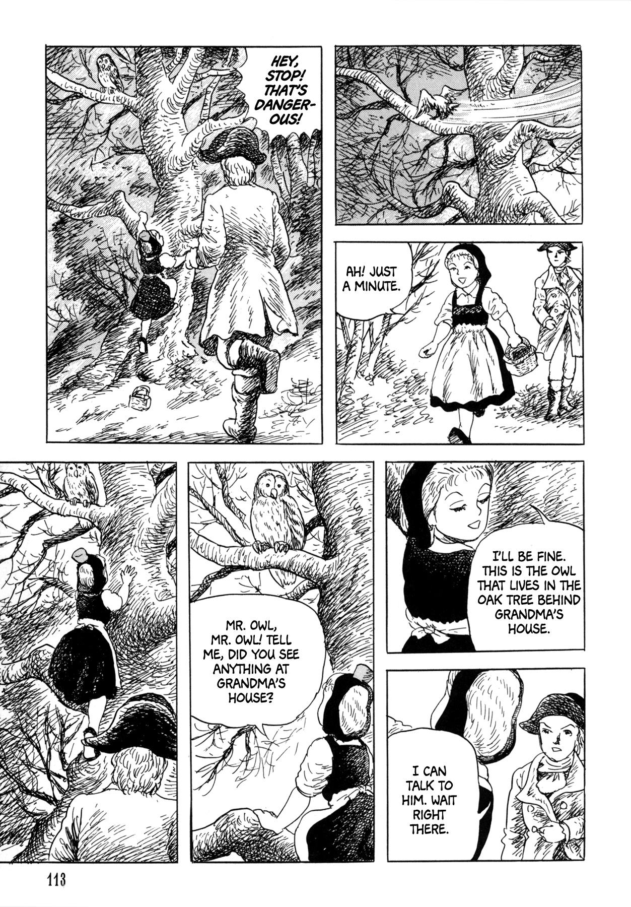 Frau Trude – Grimm-Adjacent Tales Chapter 4 page 13 - Chapter 4: Little Red Riding Hood