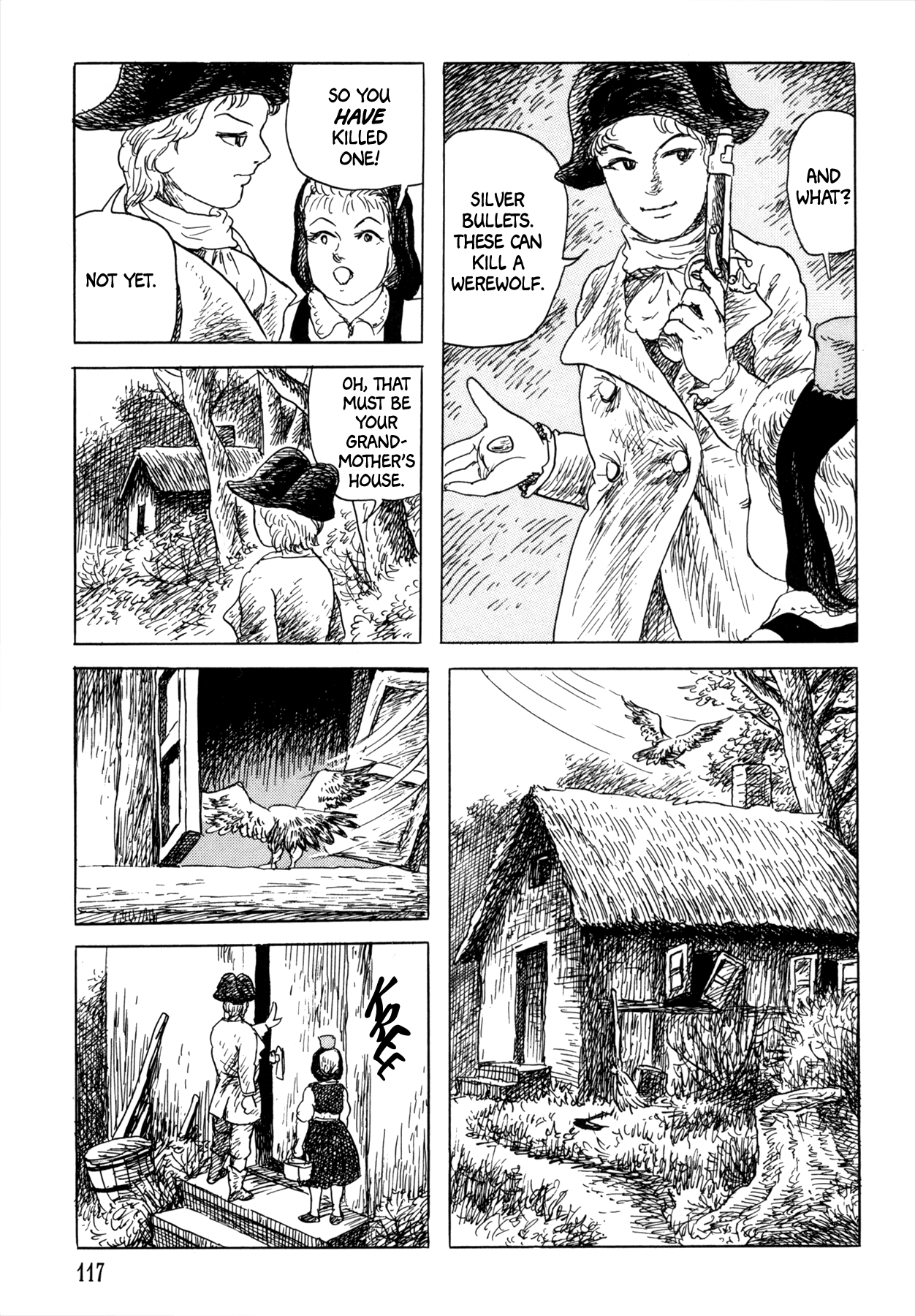 Frau Trude – Grimm-Adjacent Tales Chapter 4 page 17 - Chapter 4: Little Red Riding Hood