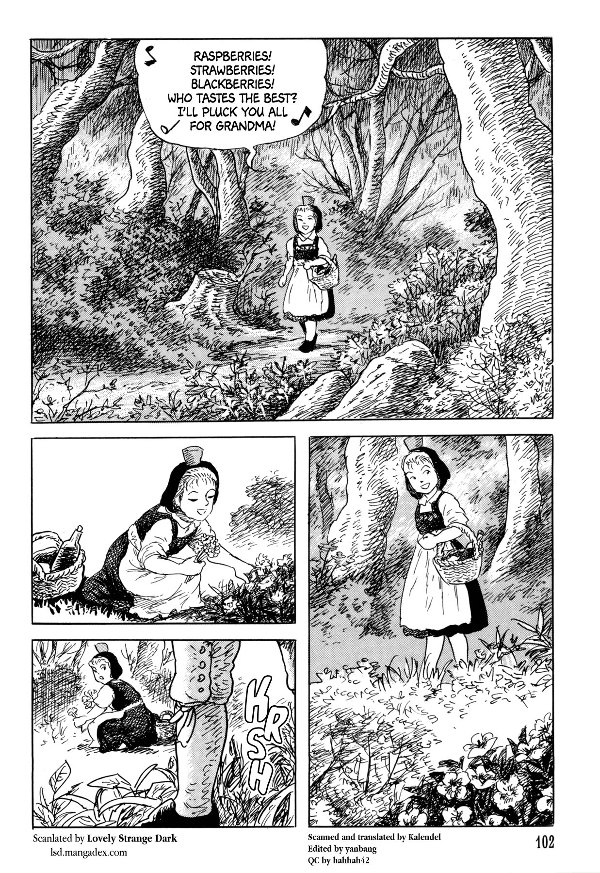 Frau Trude – Grimm-Adjacent Tales Chapter 4 page 2 - Chapter 4: Little Red Riding Hood