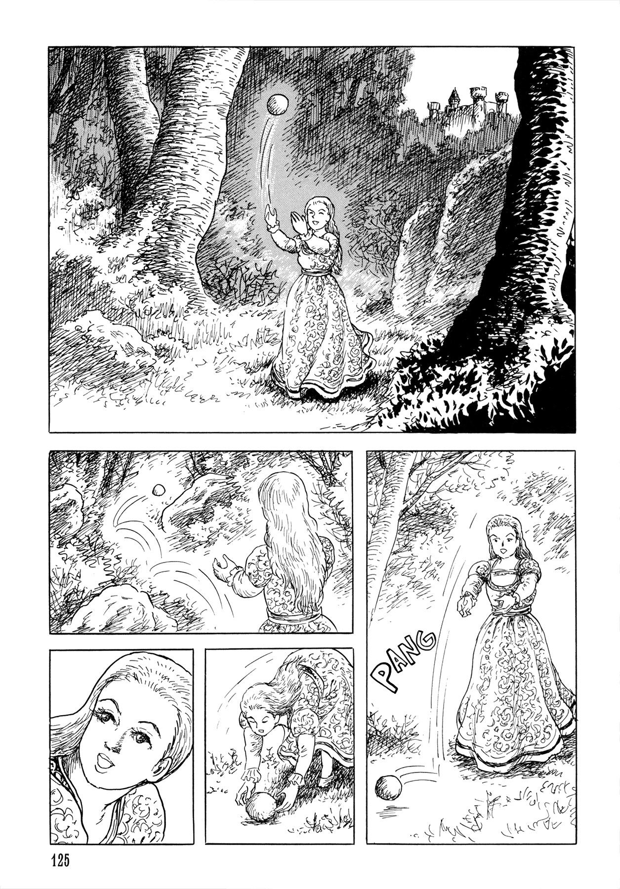 Frau Trude – Grimm-Adjacent Tales Chapter 5 page 1 - Chapter 5: The Frog King or Iron Heinrich