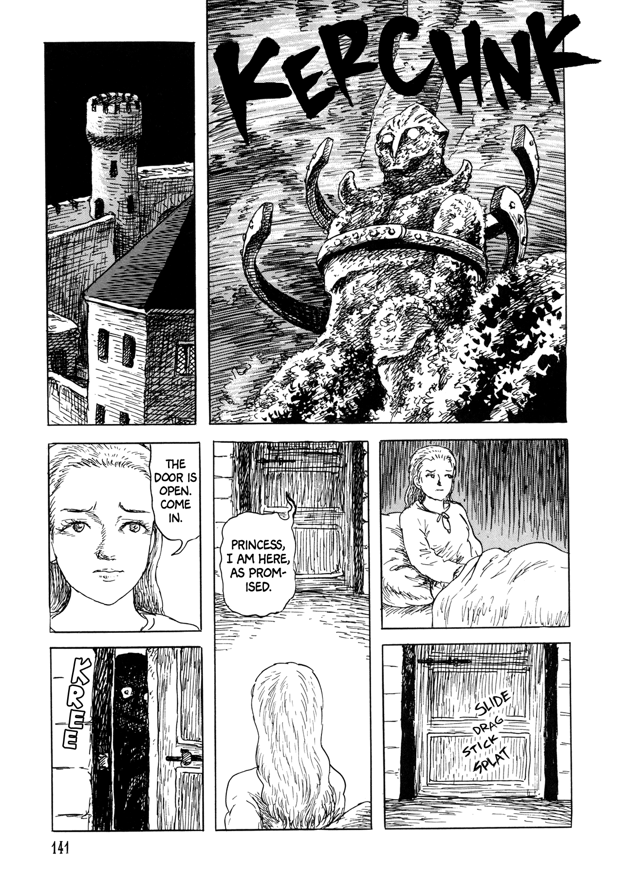 Frau Trude – Grimm-Adjacent Tales Chapter 5 page 17 - Chapter 5: The Frog King or Iron Heinrich
