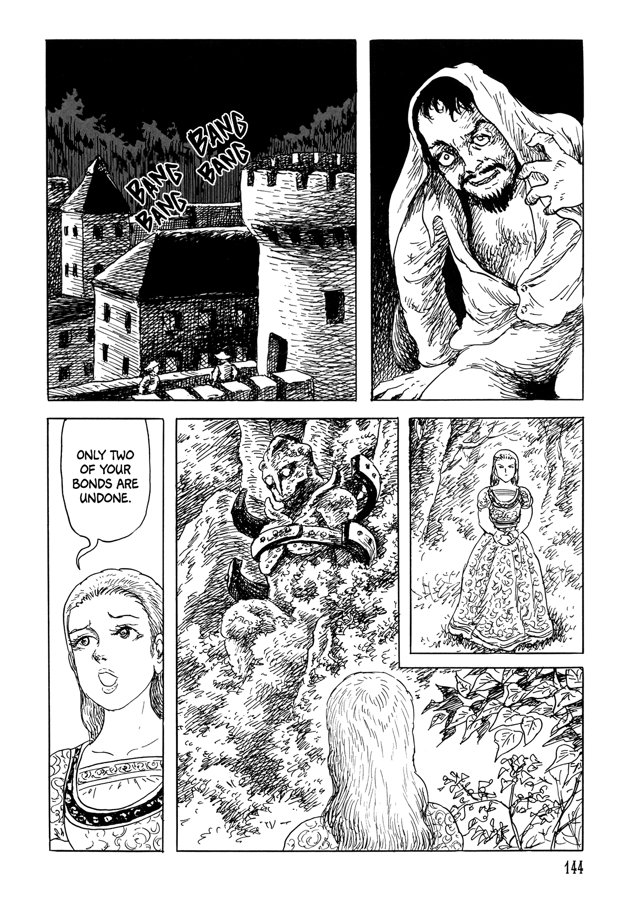 Frau Trude – Grimm-Adjacent Tales Chapter 5 page 20 - Chapter 5: The Frog King or Iron Heinrich