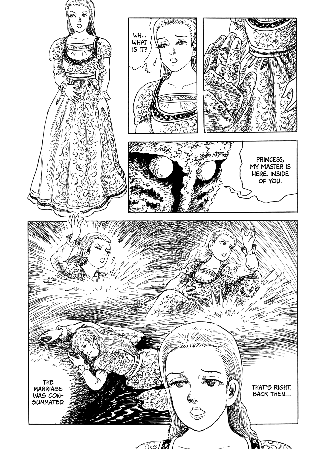 Frau Trude – Grimm-Adjacent Tales Chapter 5 page 22 - Chapter 5: The Frog King or Iron Heinrich