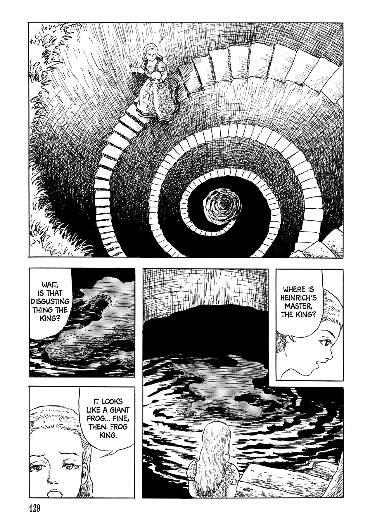 Frau Trude – Grimm-Adjacent Tales Chapter 5 page 5 - Chapter 5: The Frog King or Iron Heinrich