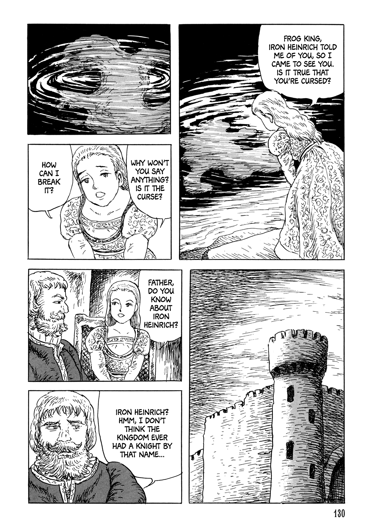 Frau Trude – Grimm-Adjacent Tales Chapter 5 page 6 - Chapter 5: The Frog King or Iron Heinrich