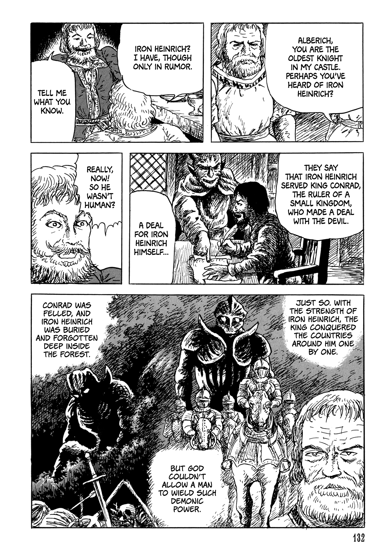 Frau Trude – Grimm-Adjacent Tales Chapter 5 page 8 - Chapter 5: The Frog King or Iron Heinrich