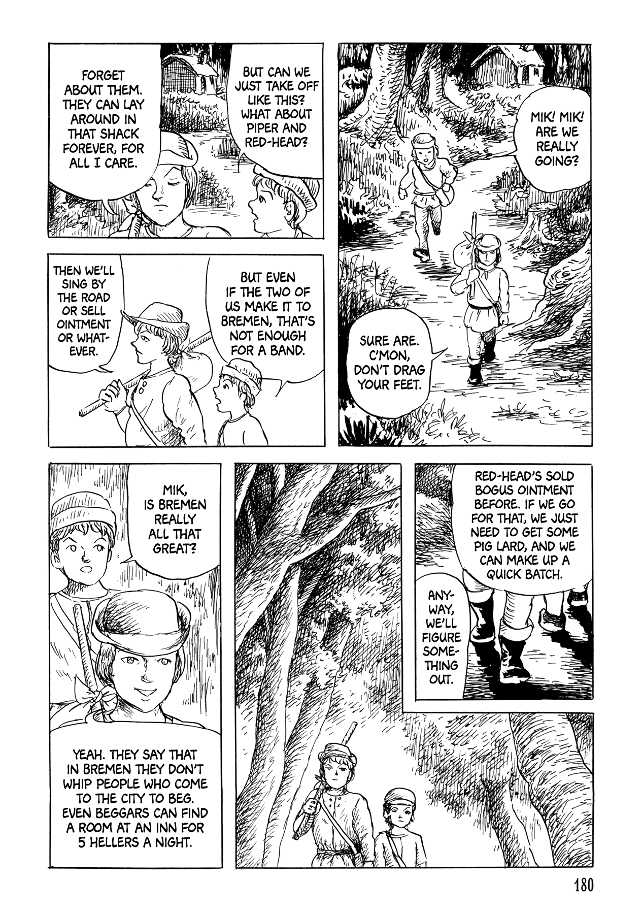 Frau Trude – Grimm-Adjacent Tales Chapter 7 page 10 - Chapter 7: The Bremen Town Musicians
