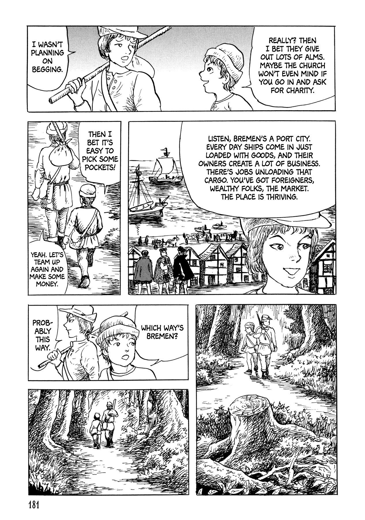 Frau Trude – Grimm-Adjacent Tales Chapter 7 page 11 - Chapter 7: The Bremen Town Musicians